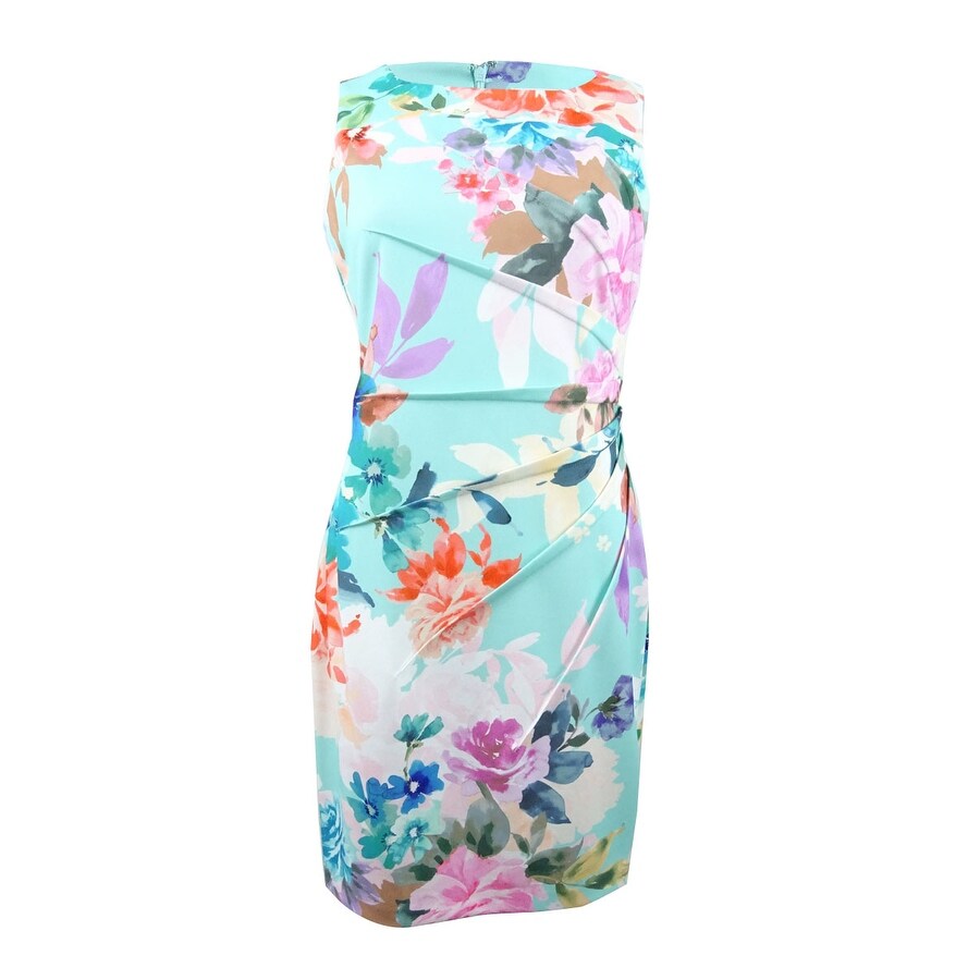 calvin klein starburst sheath dress petite