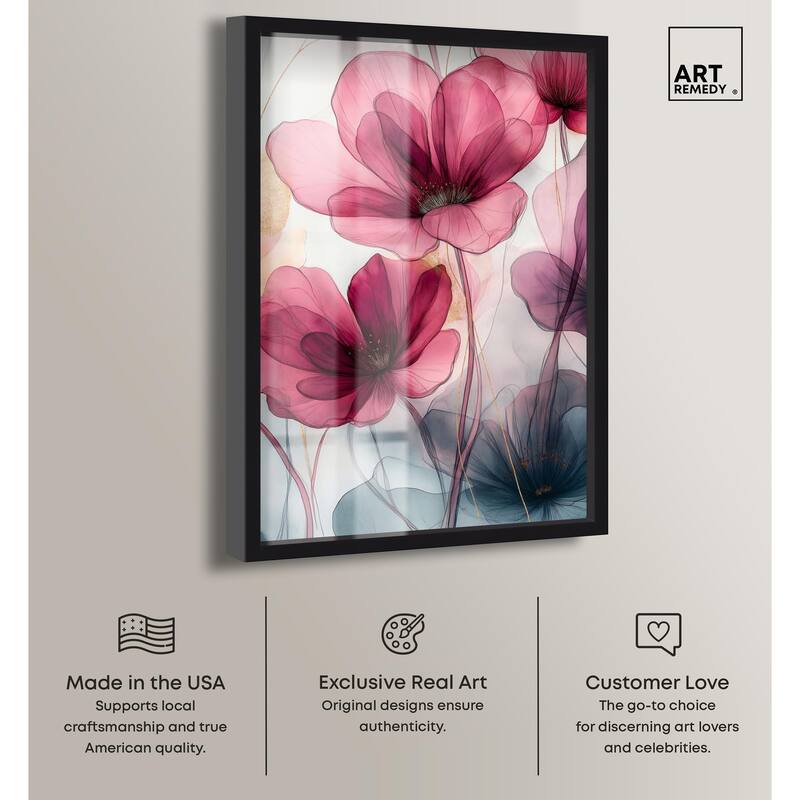 Filigree Flora II Shadowbox by Art Remedy