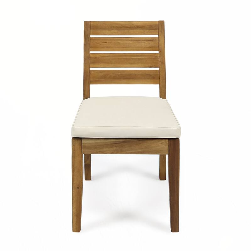 Outdoor Armless Dining Chair(Set of 2)