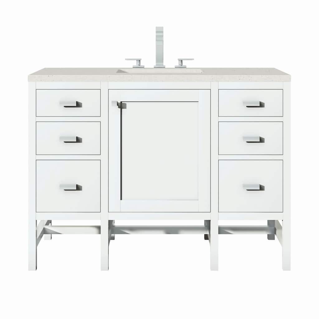 James Martin Vanities E444-V48-3LDL Addison 48" Single Basin Wood