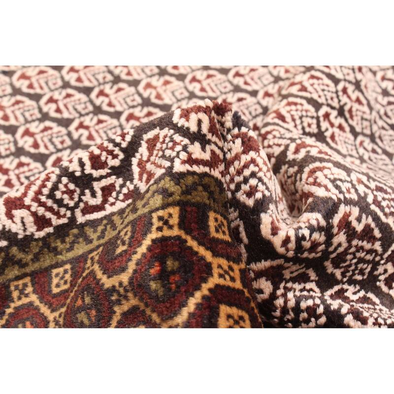 ECARPETGALLERY Hand-knotted Teimani Ivory Wool Rug - 3'1 x 5'0