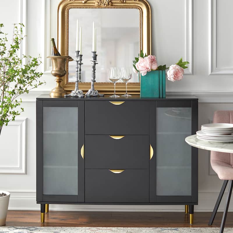 Simple Living Kragen Sideboard - Black