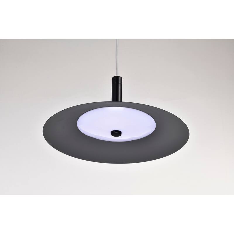 Corrine 14 Inch LED Pendant Matte Black 3K/4K/5K CCT Selectable - Matte Black