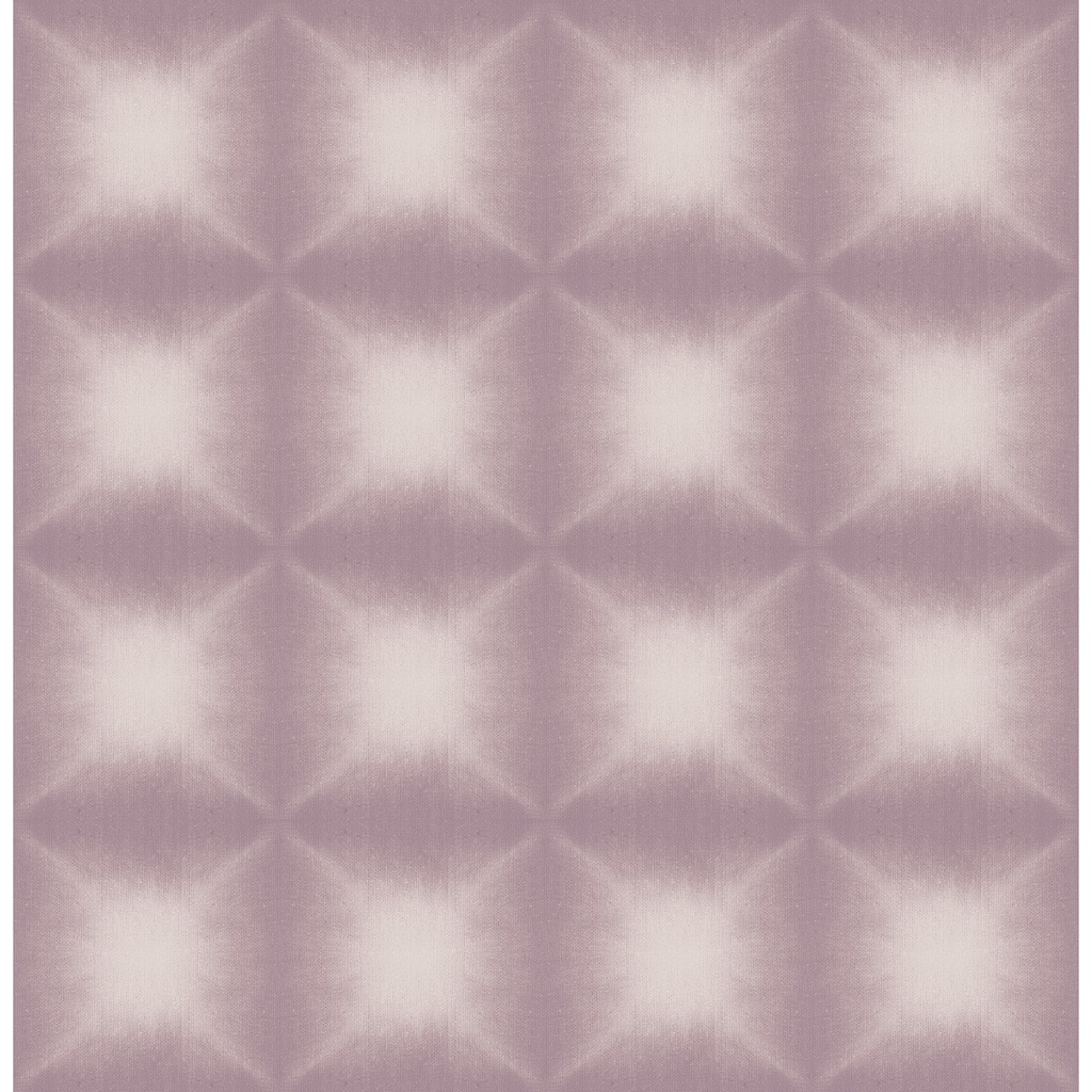 Kenneth James Echo Purple Geometric Wallpaper - 20.5in x 396in x 0.025in