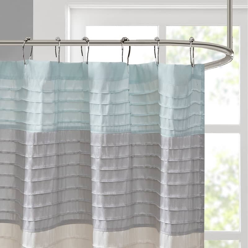 Faux Silk Classic Shower Curtain