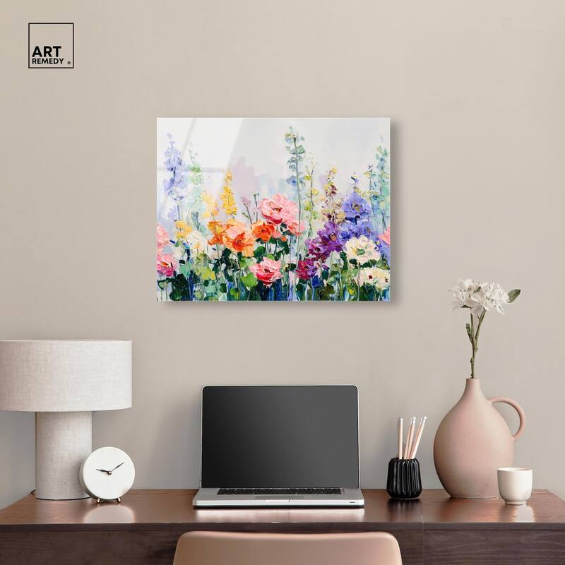 Summer Abundance II Acrylic by Art Remedy, Ready to Hang