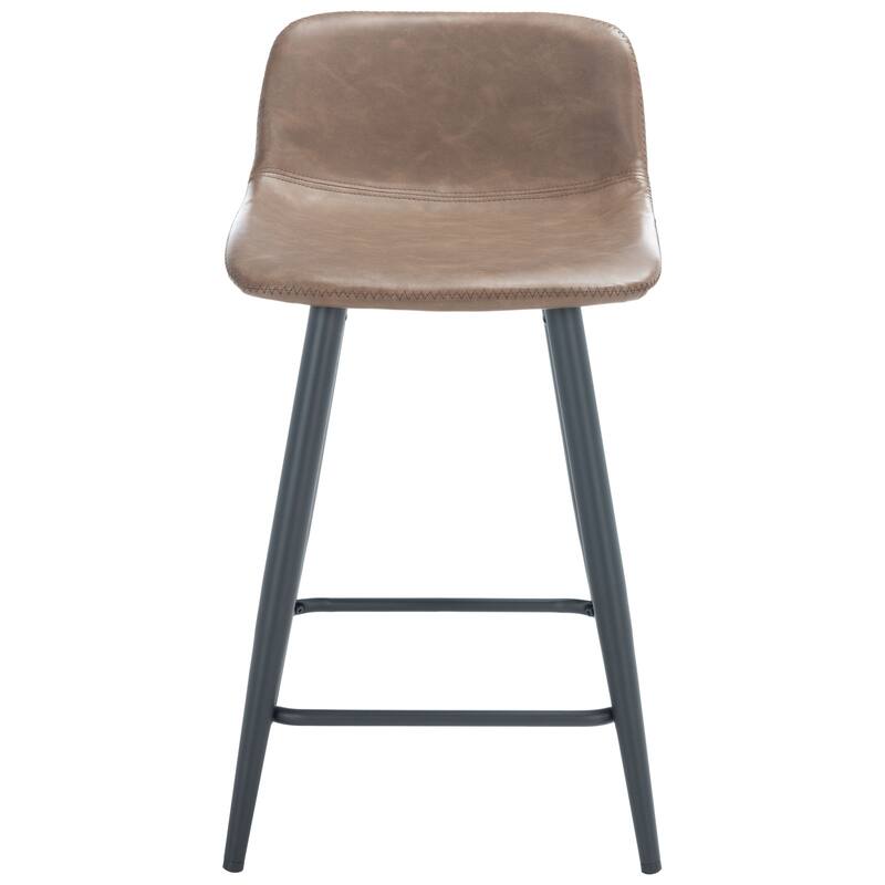 SAFAVIEH Flo 24-inch Counter Stool - 19.7" x 17" x 31.1" - 20Wx17Dx31H