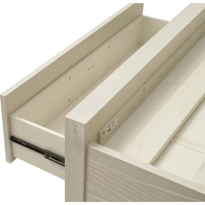 Harbor Rustic-Modern Bedroom Set with Storage Bed (Storage Bed + 2 Nightstand)