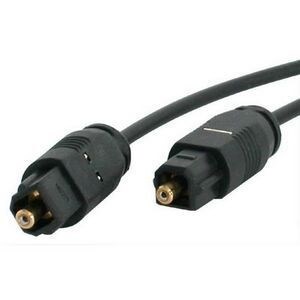Startech Thintos6 6 Ft Toslink Digital Optical Spdif Audio Cable - Black