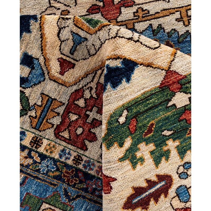 Serapi One-of-a-Kind Hand-Knotted Area Rug - Beige - 8' 3" x 10' 0"