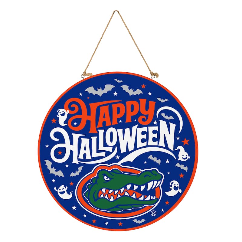 University of Florida 18" x 18" Halloween Door Décor Wall Sign