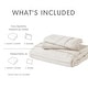 preview thumbnail 134 of 159, Chelsea Square Evans Pinch Pleated Soft Washed Boho Duvet Cover Set