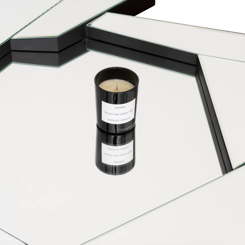 Modern Frameless Accent Wall Mirror