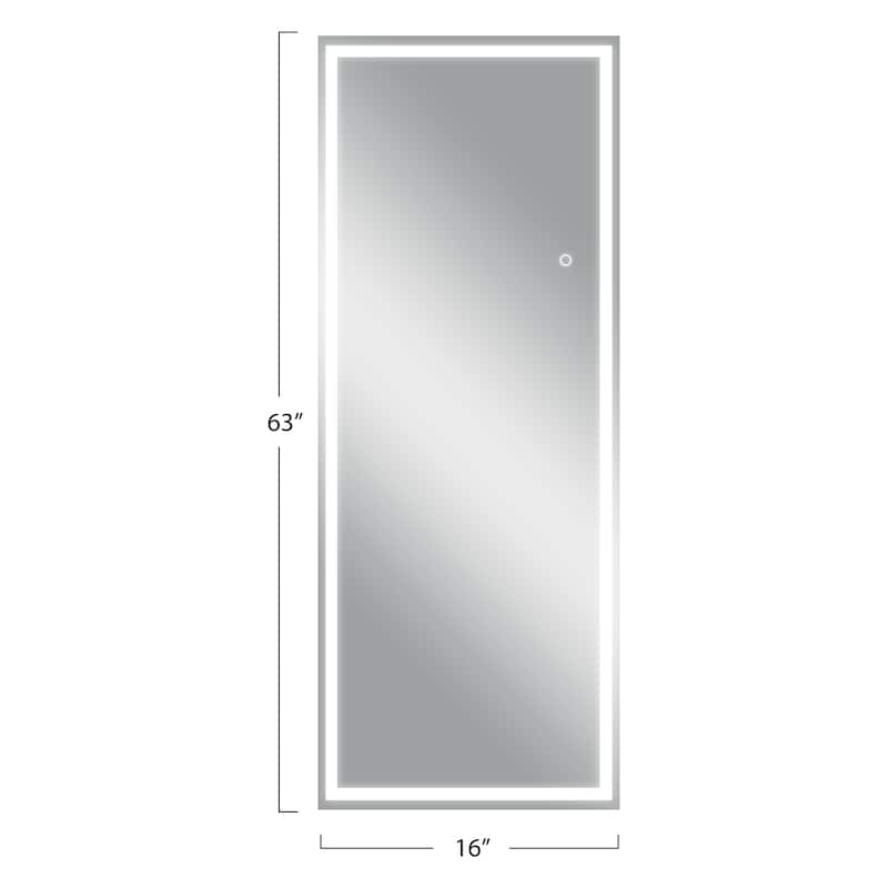 Full-length LED Illuminated Bathroom Vanity Mirror