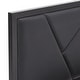 preview thumbnail 14 of 13, Brunia Metal Platform Bed with Geometric Headboard by iNSPIRE Q Classic