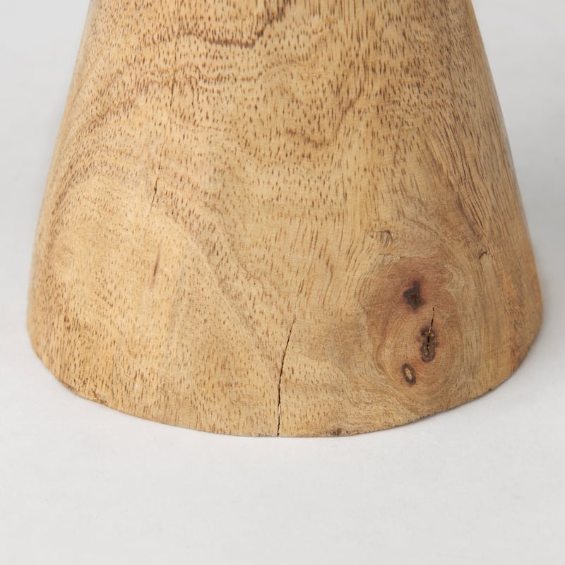 Ivan Large Wooden Head Sculpture