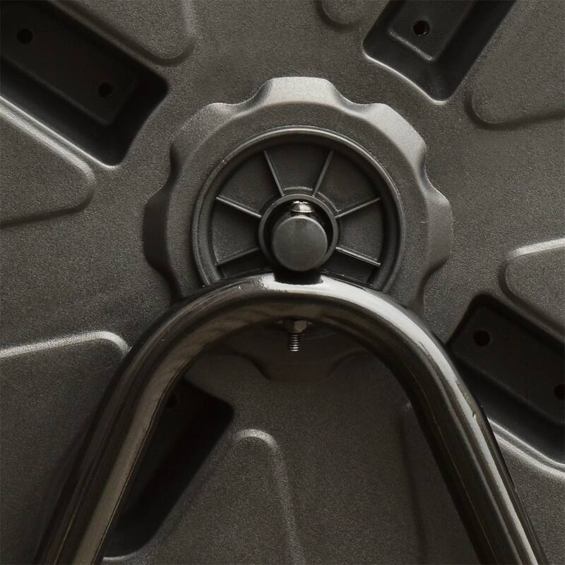 42.3 Gallon Dual-Chamber Rotating Compost Bin Outdoor Garden Tumbler with Ventilation Durable Steel and PP Orange