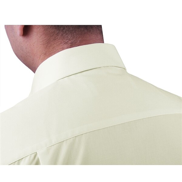 off white men's dress shirt