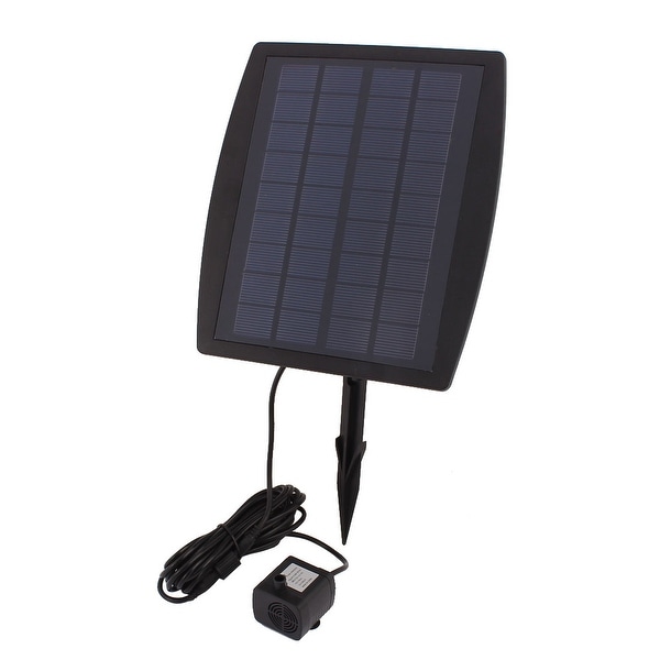2.5W Solar Power Fountain Water Pump Panel Kit Pool Garden Pond Submersible