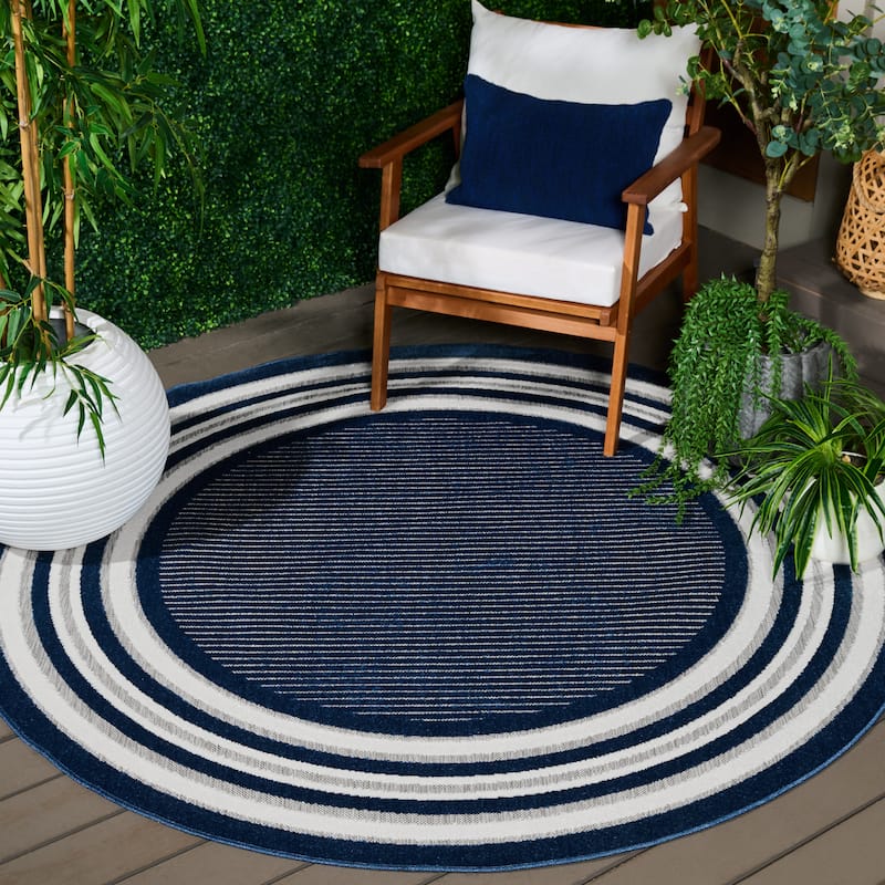 SAFAVIEH Cabana Pratima Indoor/Outdoor Waterproof Patio Backyard Rug