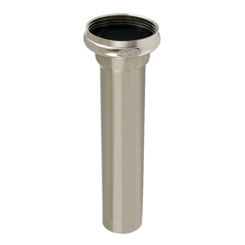 Kingston Brass Possibility 1-1/2" to 1-1/4" Step-Down Tailpiece, 6" Length - Brushed Nickel