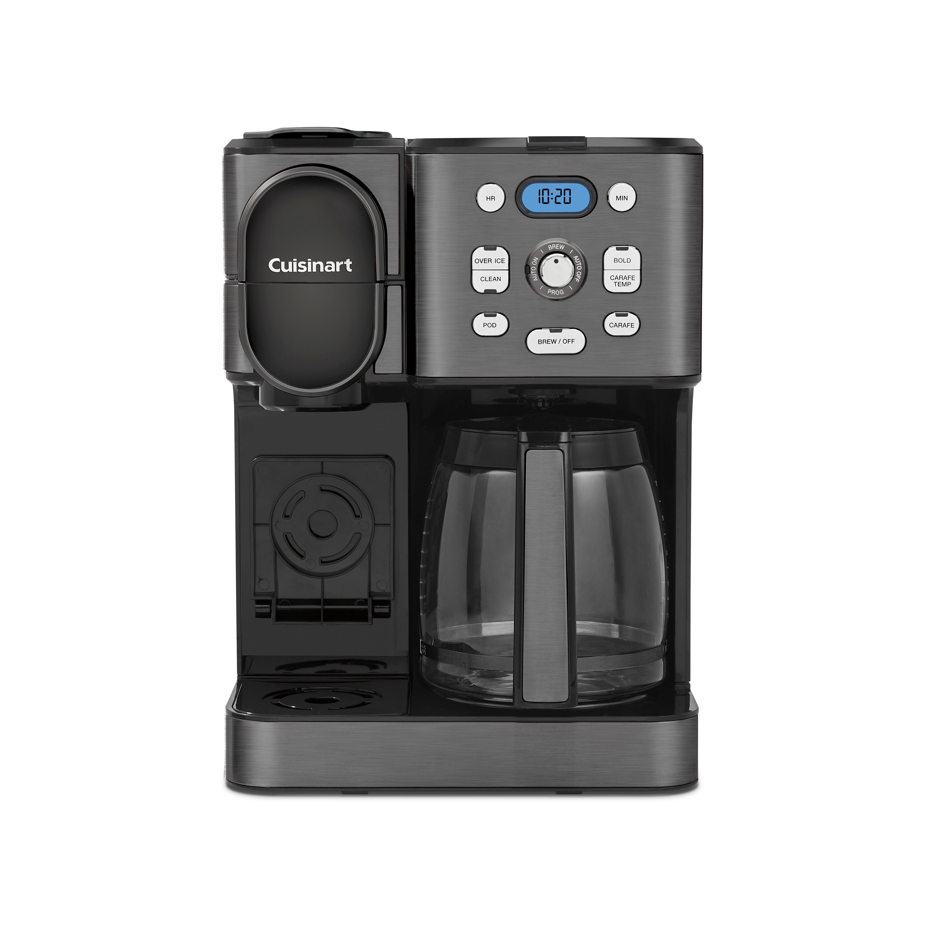 Center Combo Brewer Coffee Maker, Black Stainless Nespresso Portable Coffee  Maker