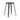 30'' Round Metal Indoor-Outdoor Bar Height Table