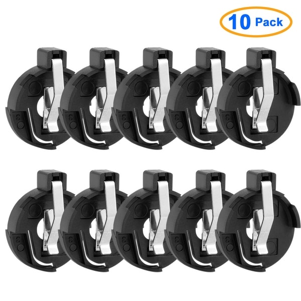 10Pcs 2cm Pin Distance Housing Cell Button Battery Holder for CR2032/2025/2016