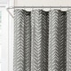 preview thumbnail 17 of 16, Lush Decor Hygge Modern Arrow Linen Look Shower Curtain Single