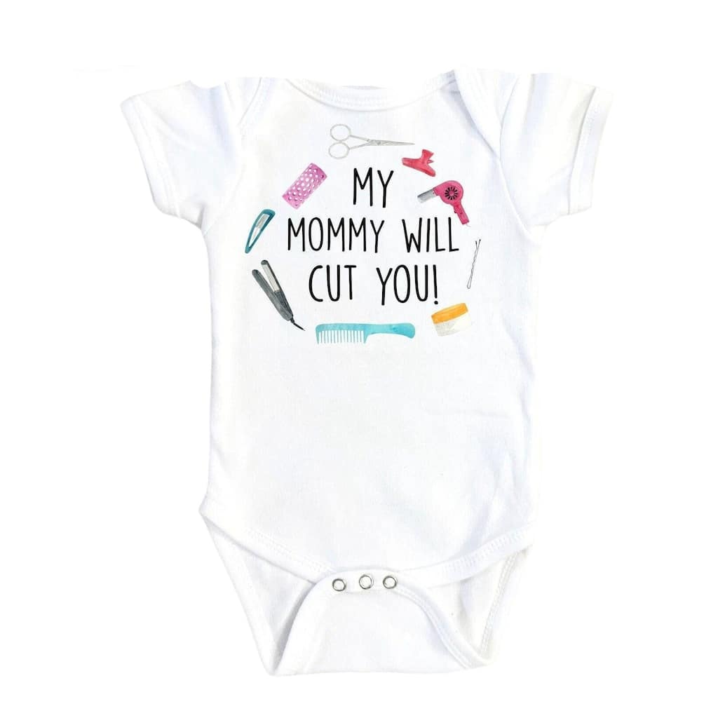 Salon Cut - Baby Boy Girl Clothes Infant Bodysuit Funny Cute Newborn