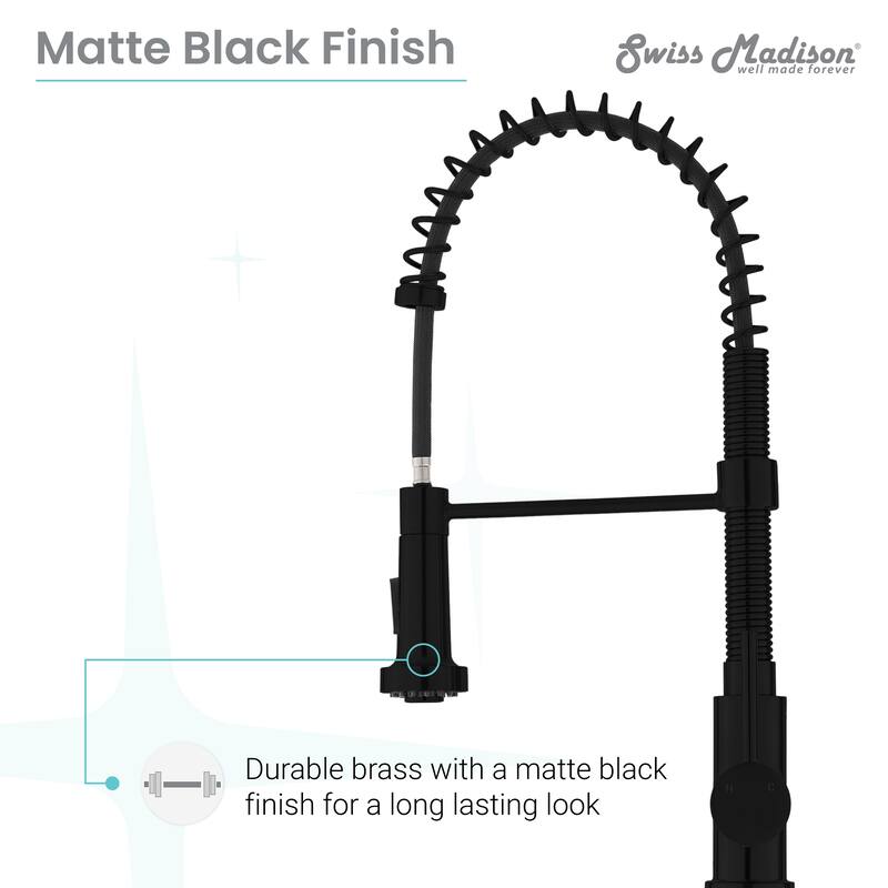 Nouvet Single Handle, Pull-Down Kitchen Faucet