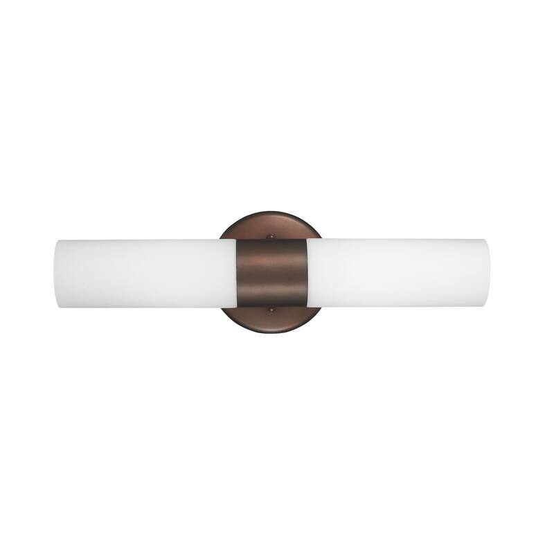 2 Light Farmhouse Vanity / Sconce Light in Bronze