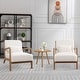 preview thumbnail 59 of 142, Aston Modern Solid wood Accent Chair for Living Room