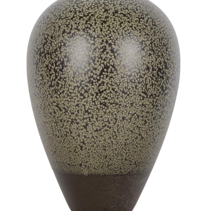 Ceramic Sculptural Vase with Textured Organic Design Modern Accent