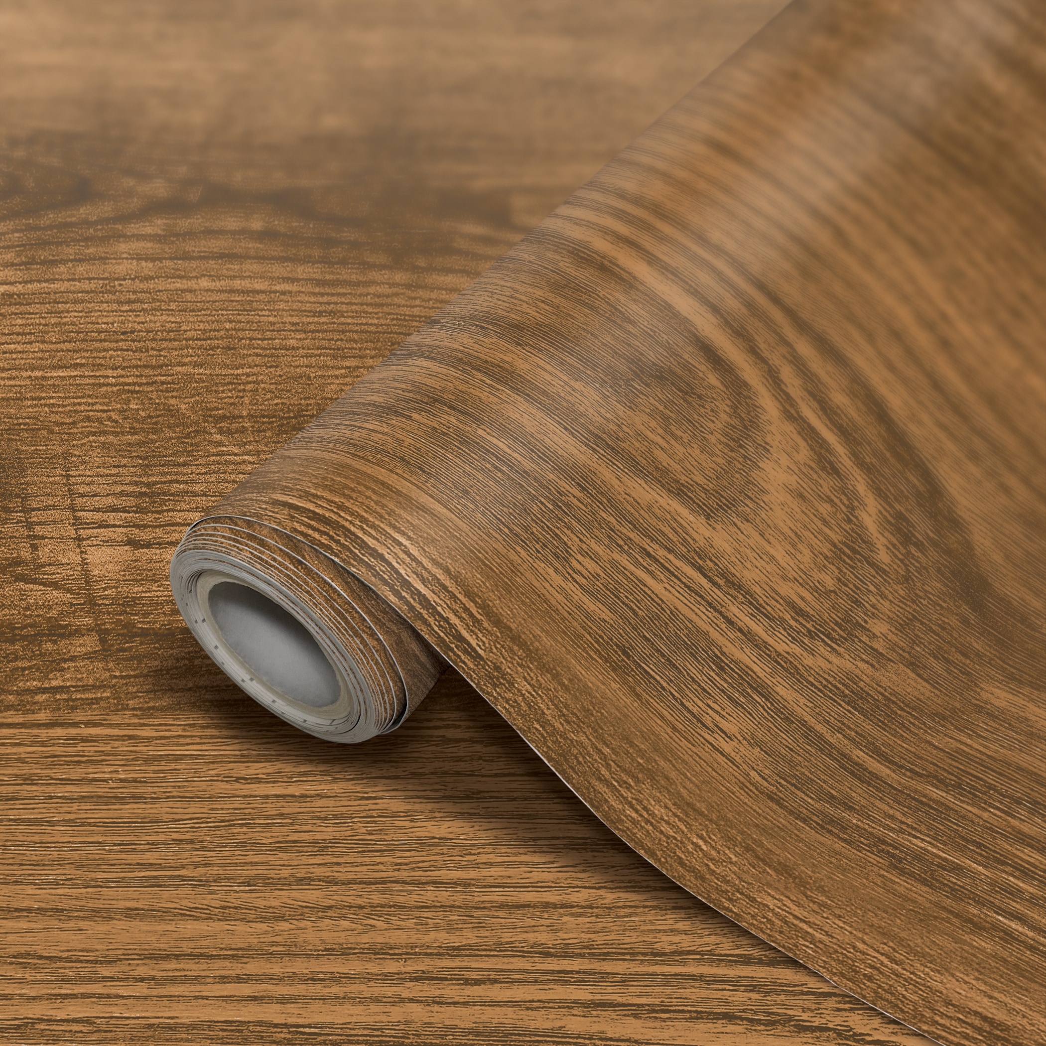 Teacher Created Resources Peel and Stick Decorative Paper Roll, 17-1/2" x 10 ft, Classic Wood
