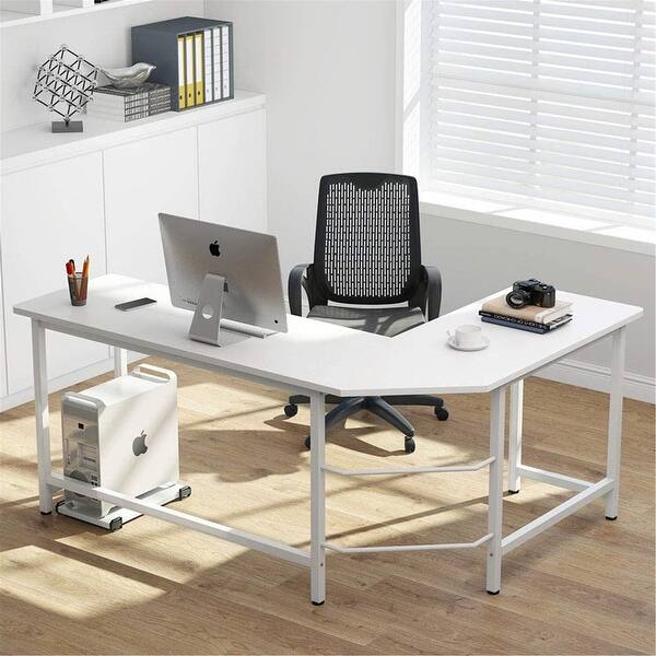 Tribesigns Modern L Shaped Desk Corner Computer Desk Study Home Office On Sale Overstock 20762731
