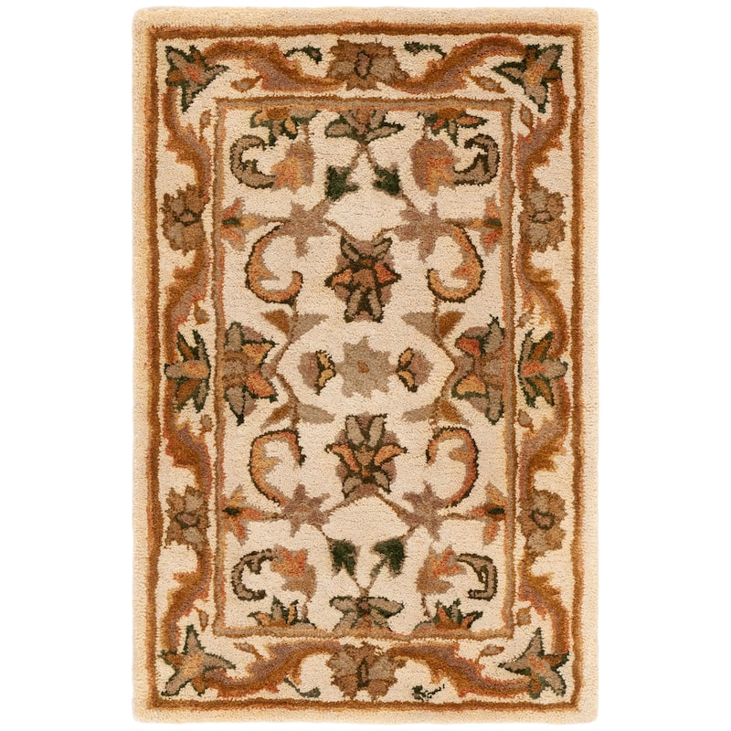 SAFAVIEH Handmade Antiquity Talvikki Traditional Oriental Wool Rug - 2' x 3' - Gold
