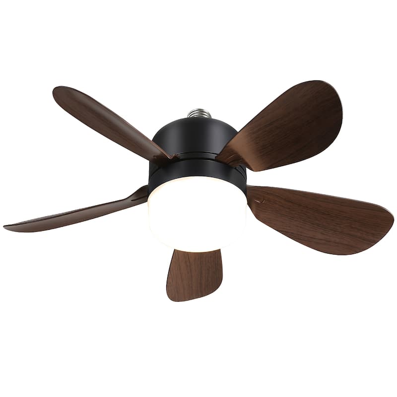Modern Fan Light with Lighting Mode and Remote Control, Adjustable Wind Speed for Bedroom and Lounge Area