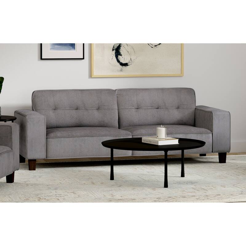 Deerhurst Upholstered Track Arm Tufted Sofa