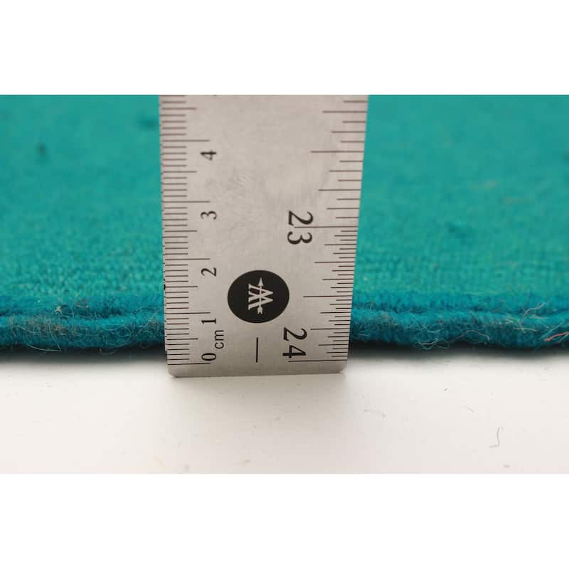 Ankara FW Teal Kilim 5'9" x 8'1" - 5'9 x 8'1