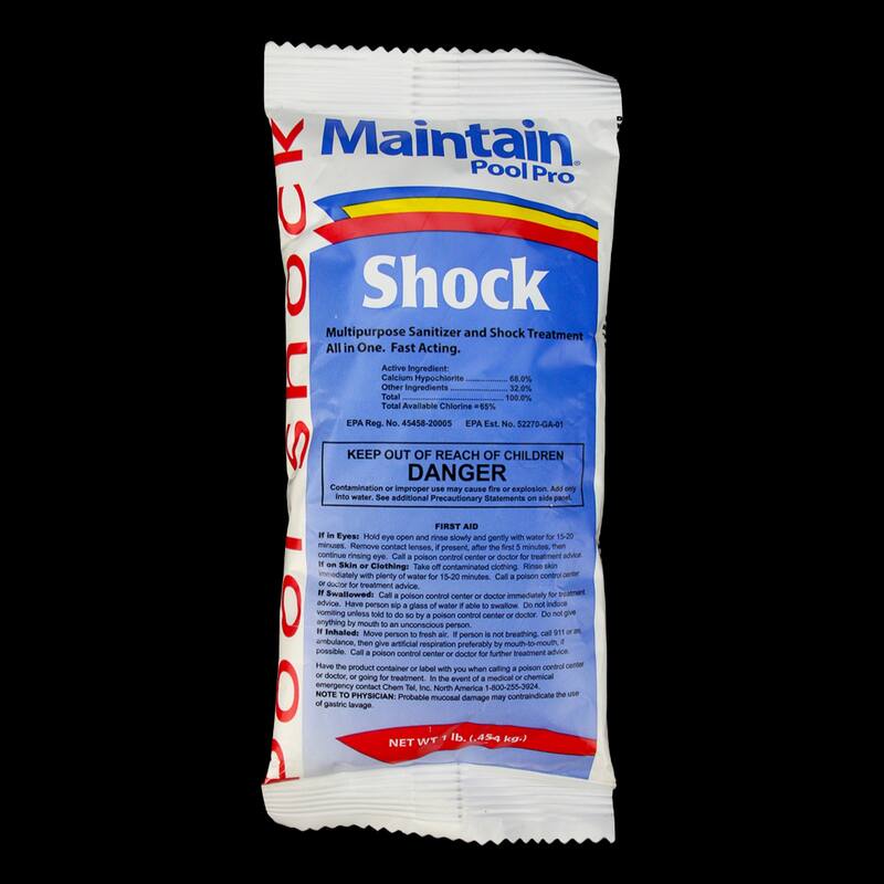 Maintain Pool Pro Multi Purpose Sanitizer and Shock Treatment 1 lb. Bag