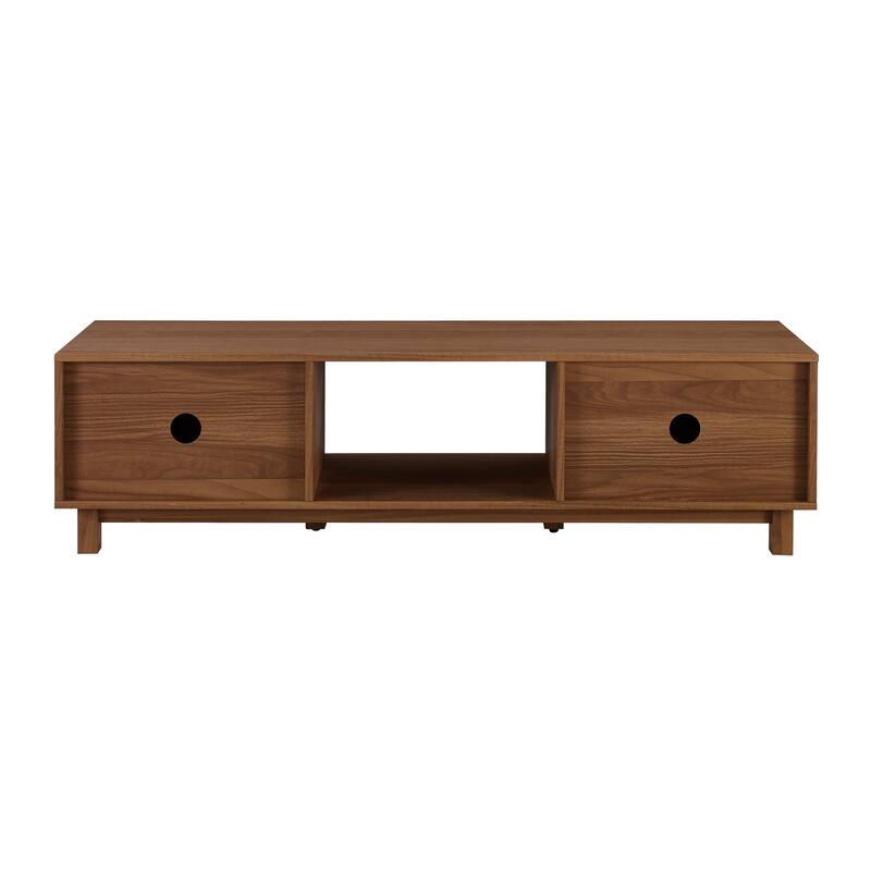 Middlebrook Designs Modern Fluted-Door TV Stand