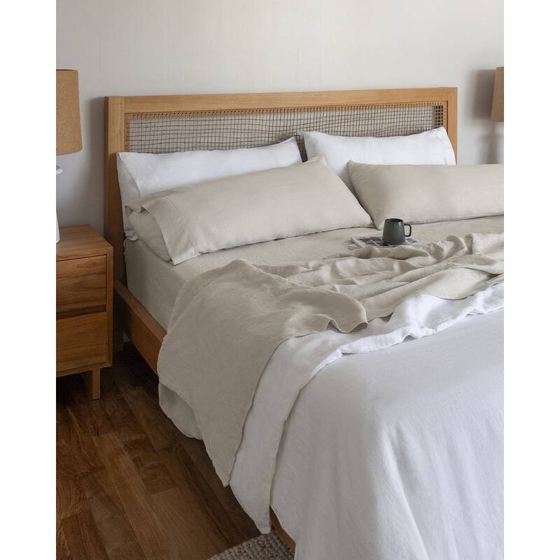 French Linen Duvet Cover for Weighted Blanket