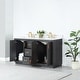 preview thumbnail 131 of 196, Altair Gazsi Bathroom Vanity with Composite Stone Countertop without Mirror