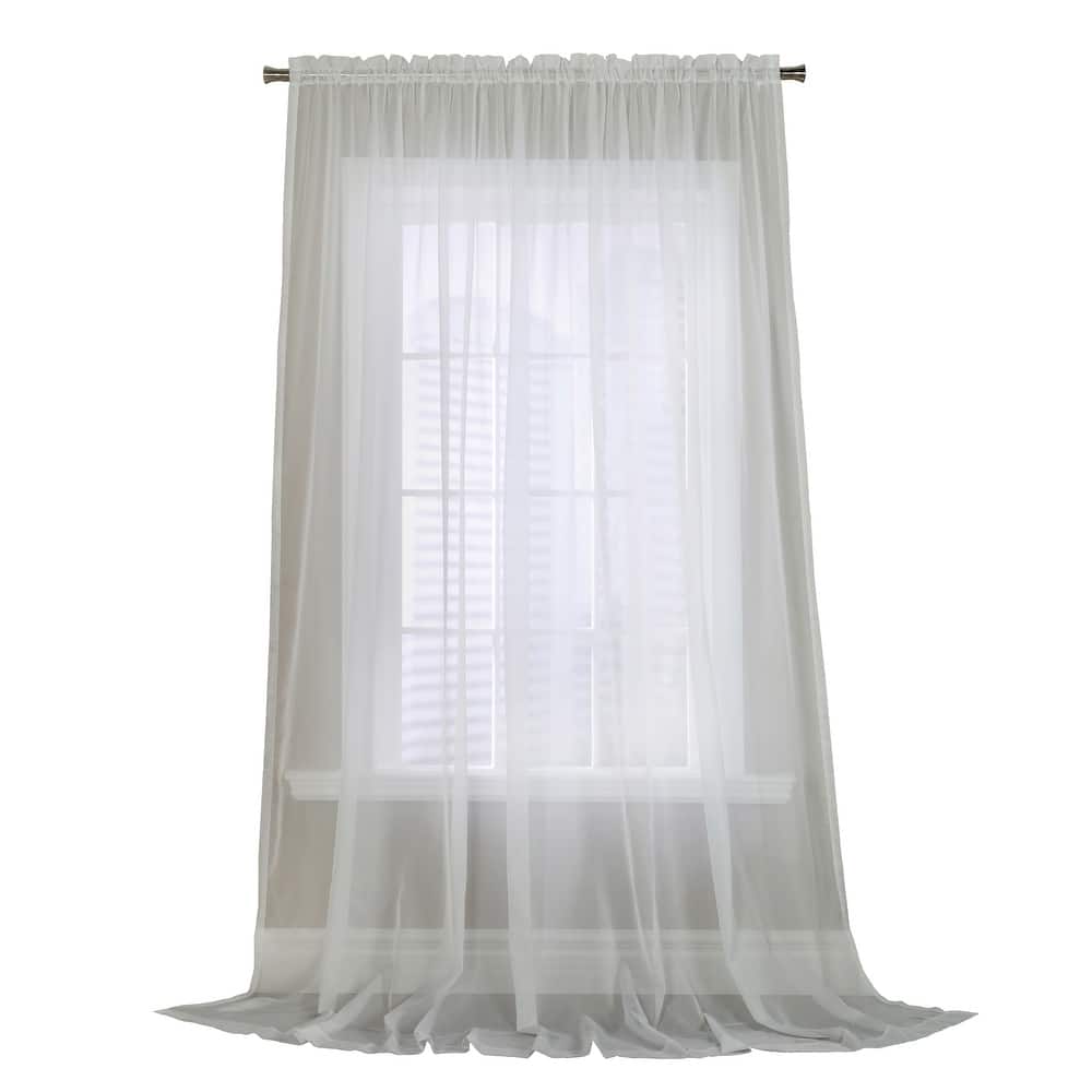 Rhapsody Rod Pocket European Style High Curtain Voile