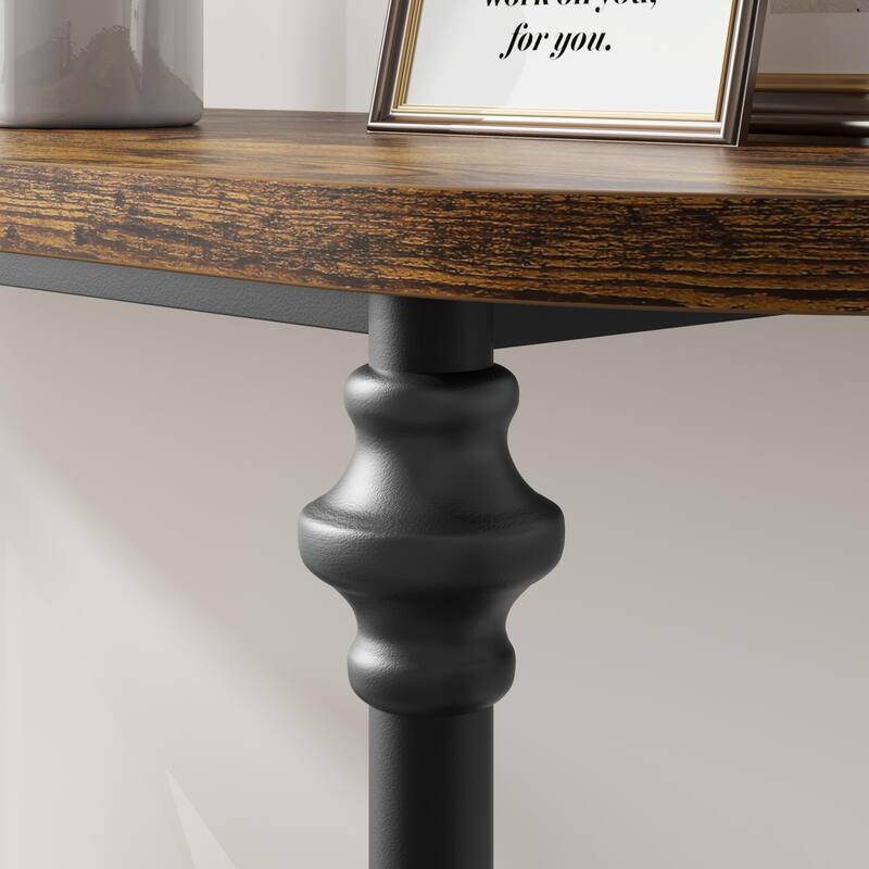 Farmhouse Entryway Table for Living Room, Hallway