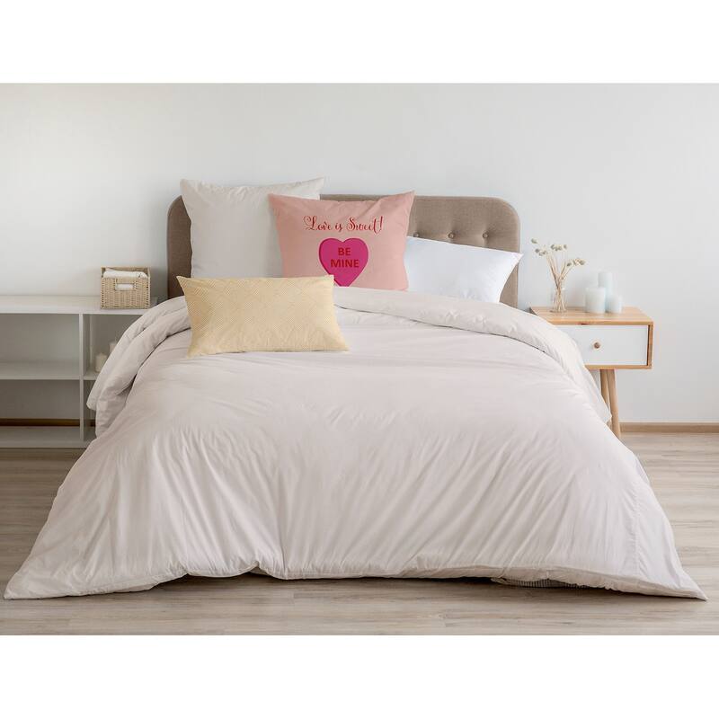 Love Is Sweet Valentines Day Decorative Throw Pillow
