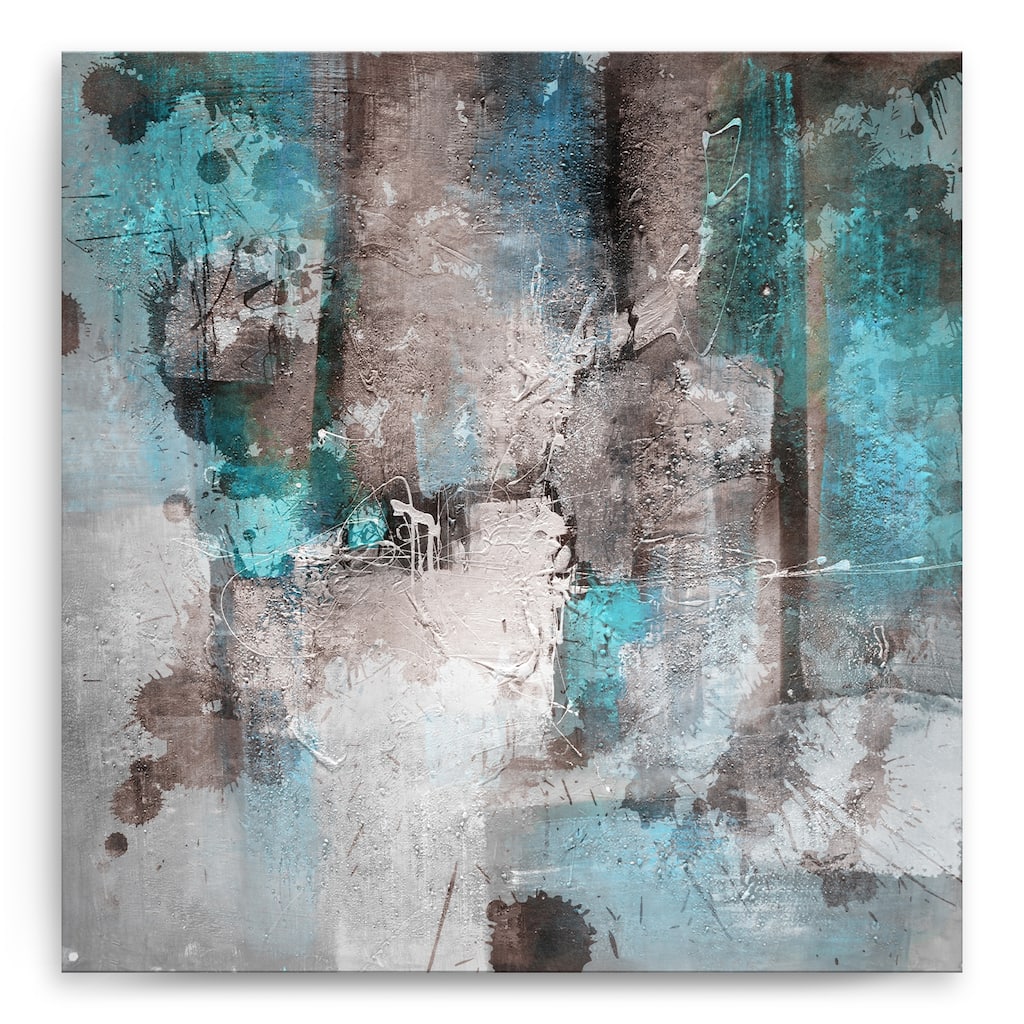 'Inkd XXVI' Abstract Wrapped Canvas Wall Art