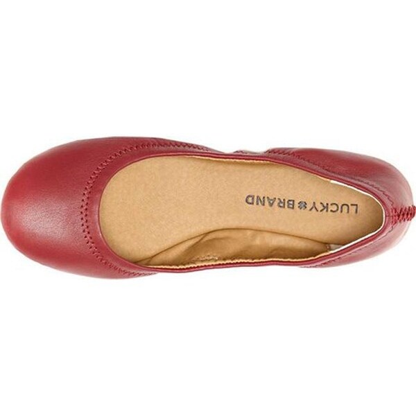 lucky brand red flats