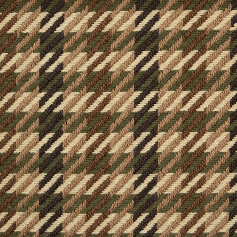 Paseo Road Clifton Brown Houndstooth Pattern Rustic Bedding 3 Piece Duvet Cover Set